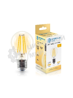 Лампа светодиодная 601313 Filament LED A60 13W E27 2700K 220-240V