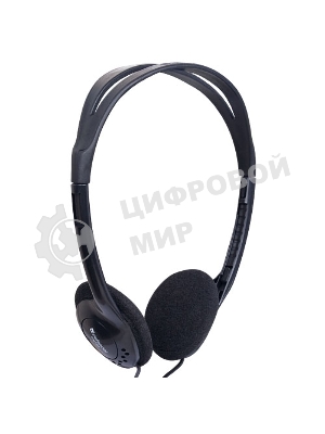 Проводные наушники Defender Aura 101 черный, накладные, Jack 3.5 мм