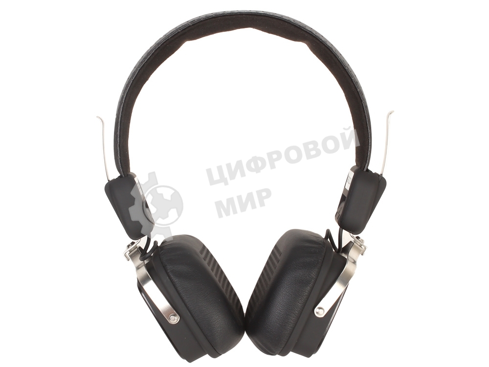 Беспроводные/проводные наушники Ginzzu GM-571BT черный, накладные, Bluetooth + Jack 3.5 мм, до 8 ч