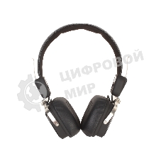 Беспроводные/проводные наушники Ginzzu GM-571BT черный, накладные, Bluetooth + Jack 3.5 мм, до 8 ч