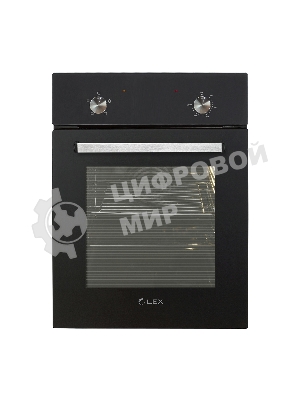 Духовой шкаф электрический Lex EDM 4540 BL черный, встраиваемый