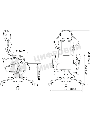 Кресло Zombie GAME TETRA черный/красный, экокожа, 120 кг, механизм качания
