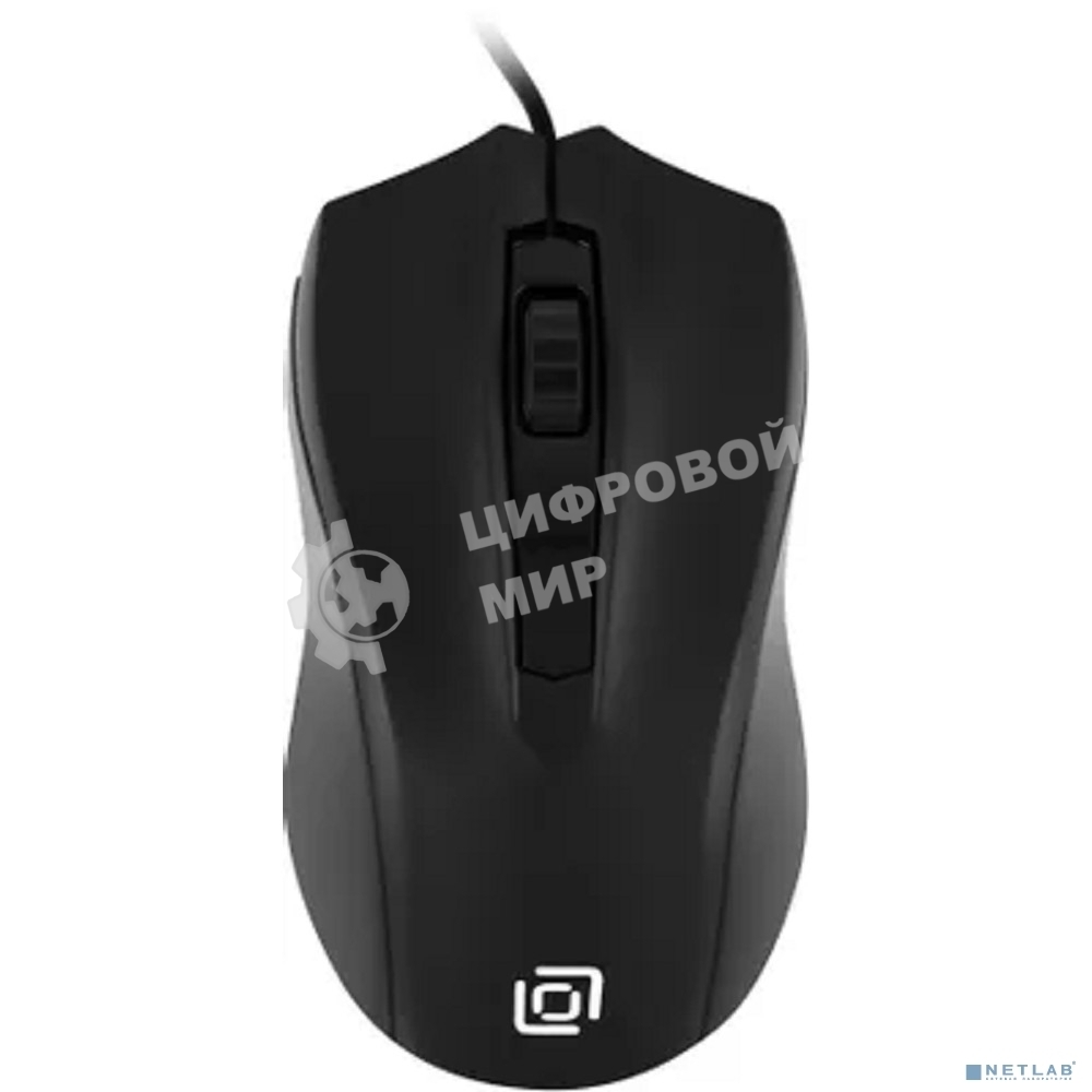 Комплект клавиатура + мышь Oklick 620M клав:черный мышь:черный USB