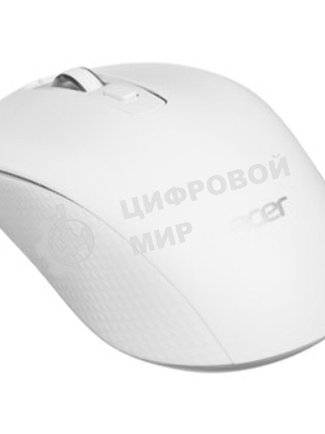 Мышь беспроводная Acer OMR309 белый, 1600 dpi, радиоканал, USB, кнопки - 4