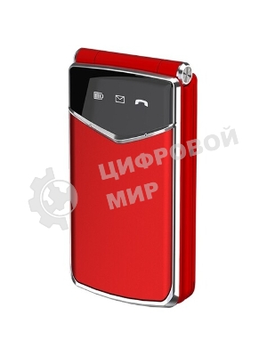 Мобильный телефон Maxvi E11 красный/серебристый