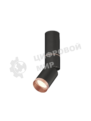 Светильник Ambrella Light XM6313145 SBK/PPG черный песок/золото розовое полированное MR16 GU5.3