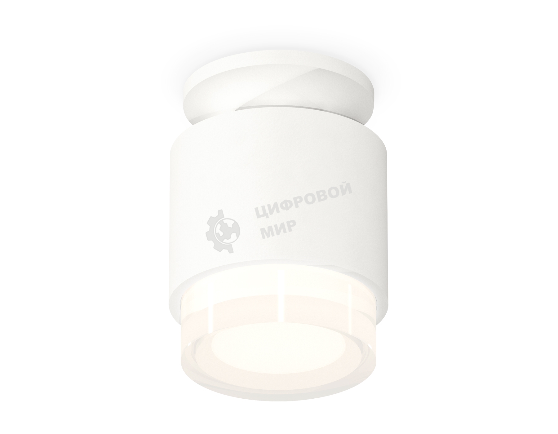 Светильник Ambrella Light XS7510045 SWH/FR/CL белый песок/белый матовый/прозрачный MR16 GU5.3 (N7925, C7510, N7160)