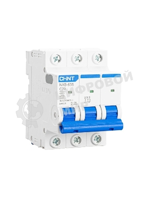 Выключатель автоматический CHINT 3п C 20А 4.5кА NXB-63S