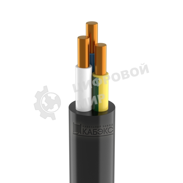 Кабель ППГнг(А)-HF 3х10 ОК (N PE) 0.66кВ (м) Кабэкс ТХМ00194095
