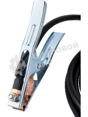 Кабель сварочный ELITECH 0606.000300 3м DX25 16кв мм зажим на массу