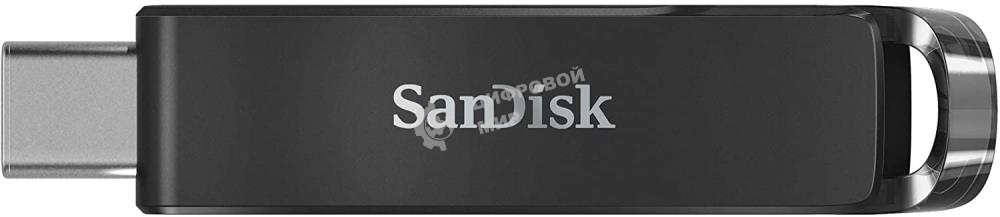 Флешка USB Sandisk CZ460 Ultra (SDCZ460-256G-G46), 256Gb, USB 3.1 Type-C, R/W 150/30, черный