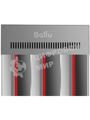 Обогреватель инфракрасный Ballu BIH-Т-6.0 серый, 6000 Вт, 60 м2