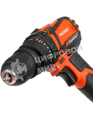 Дрель-шуруповерт Patriot BR 203UES, 20 В, 2 Ач, 30 Нм, щеточный