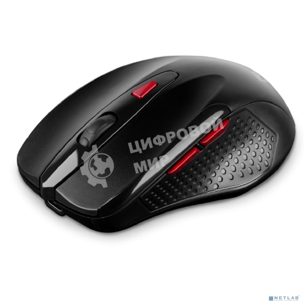 Мышь беспроводная SVEN RX-450W черный, 3200 dpi, радиоканал, USB, кнопки - 6