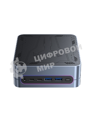 Мини ПК Chuwi LarkBox S i3 1220P (1.5) 16Gb SSD 512Gb UHDG Win 11Pro GbitEth WiFi BT 90W серый/черный