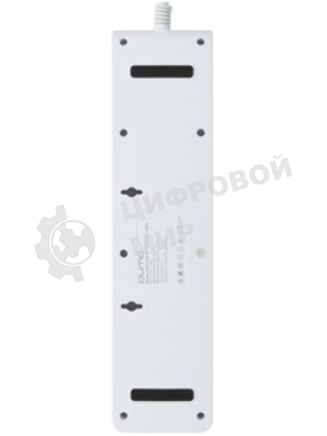 Сетевой фильтр QUMO Power Bar PRO 6SP4U (P-0006), белый