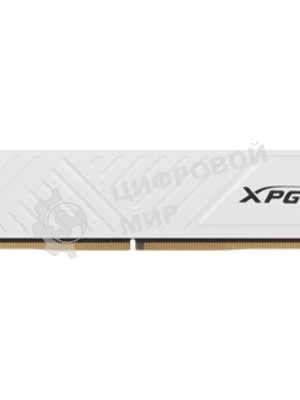 Оперативная память XPG Gammix D35, DDR4, 32GB, 3200MHz, CL16, UDIMM, с радиатором, белый