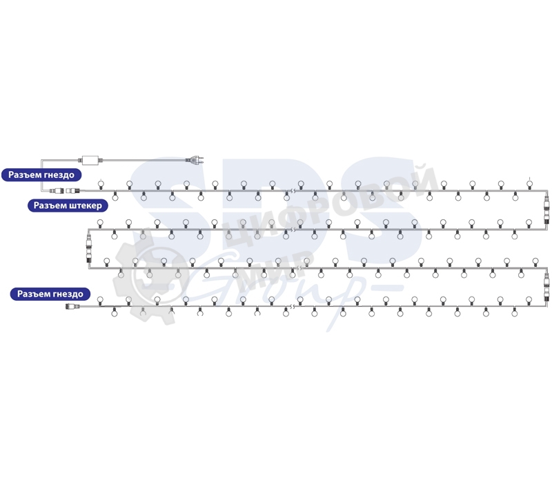 Гирлянда Neon-night 