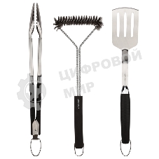 Набор щипцы, щетка и лопатка для гриля Сокол Комфорт