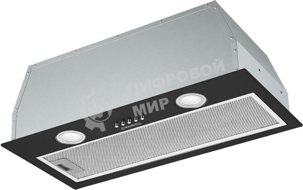 Вытяжка встраиваемая Maunfeld THAMES 601PM черный, 60 см, 850 куб. м/ч, 44 дБ