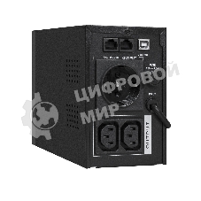 Источник бесперебойного питания ExeGate SpecialPro UNB-900.LED.AVR.1SH.2C13.RJ.USB <900VA/500W, LED, AVR,1*Schuko+2*C13, RJ45/11,USB, металлический корпус, Black>