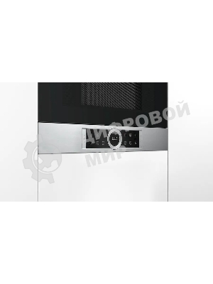 Микроволновая печь встраиваемая Bosch BEL634GS1M Series 8, 60х38 см, функция гриль, нерж.