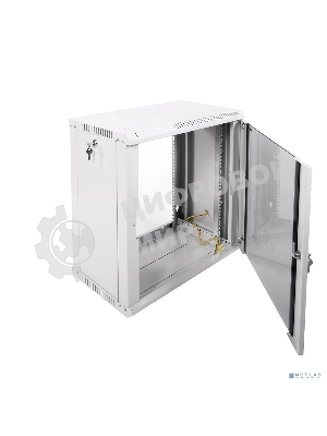 Шкаф телеком. настенный разборный 12U (600х350) дверь стекло (ШРН-Э-12.350) (1 коробка)