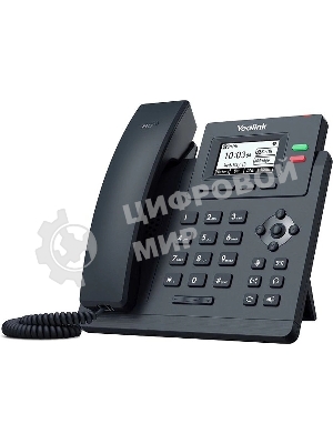 Настольный IP-телефон YEALINK SIP-T31W, 2 аккаунта, дисплей 2.3