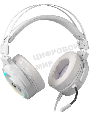 Гарнитура Redragon Lamia 2 белый, проводная, USB, подсветка