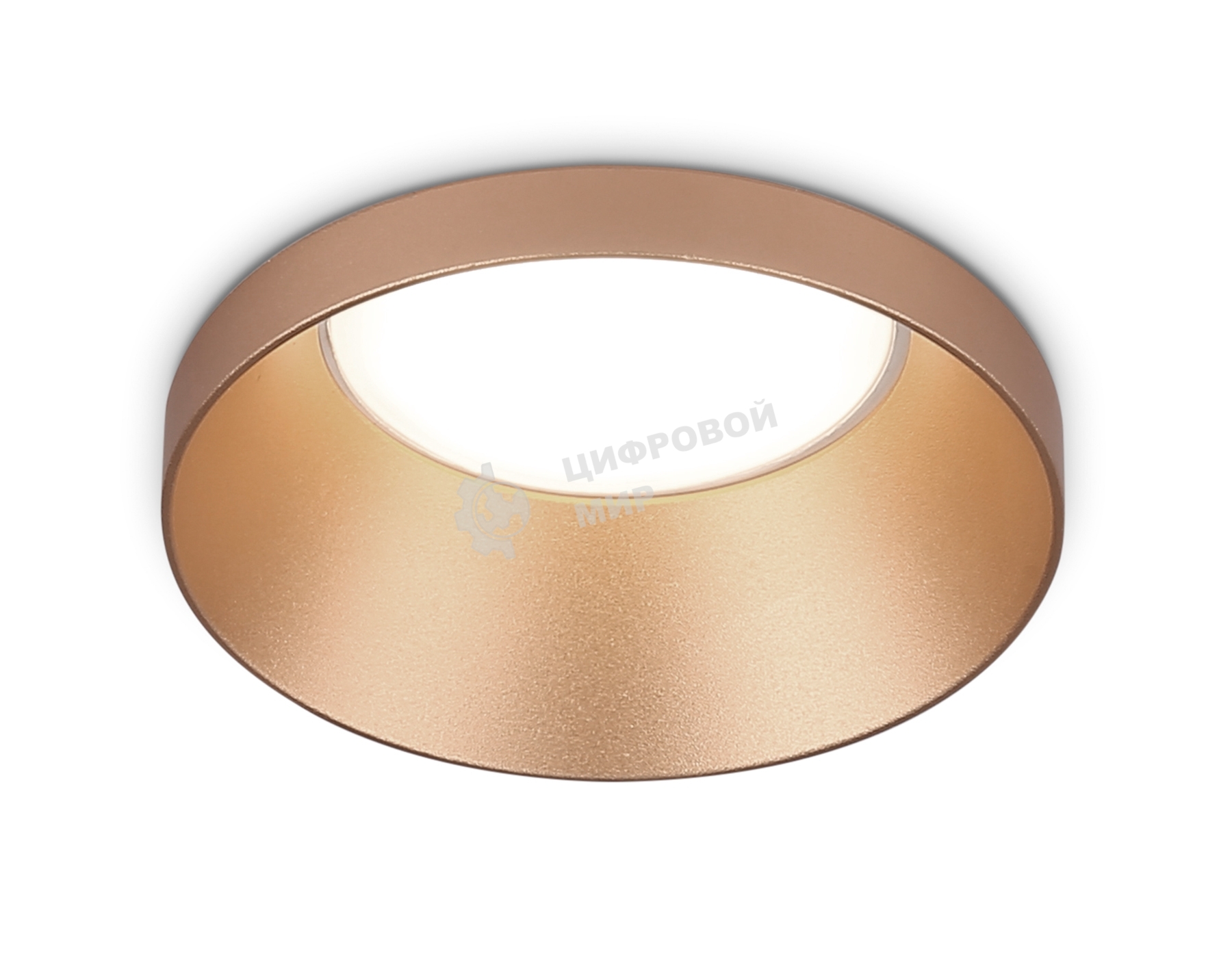Встраиваемый точечный светильник Ambrella light TN102803 GD золото GU5.3 D71*34