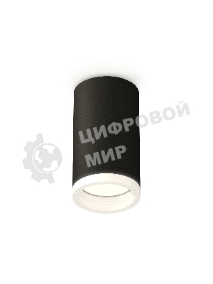 Светильник Ambrella Light XS6323040 SBK/FR черный песок/белый матовый MR16 GU5.3 (C6323, N6245)