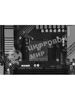 Материнская плата Gigabyte B550 EAGLE WIFI6, AM4, AMD B550, 4xDDR4, 4xSATA, 2xM.2, 3xPCIe x16, HDMI, 1xGb LAN, USB Type-C, 3x3.5 мм, 7.1, ATX