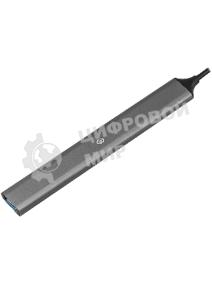 USB-концентратор Digma DHUB-7USB-AC-3.0, USB-C + USB-A, USB 3.0 7 портов, USB
