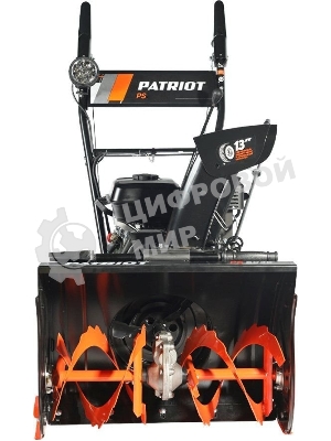 Снегоуборщик PATRIOT PS 707, Двигатель 7л.с до -25 °С; 212 сс; Стартер ручной; Панель c увеличенным диапазоном скоростей 6 вперед/2 назад; Ширина ковша 610мм +100(26