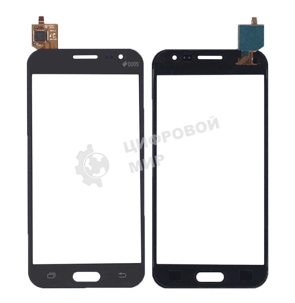 Сенсорное стекло (тачскрин) для Samsung Galaxy J2 SM-J200, черное
