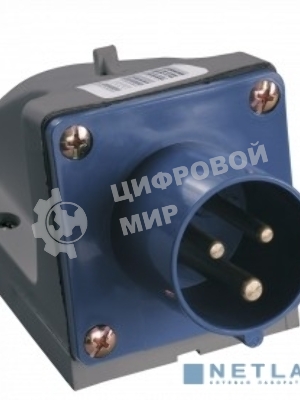 Вилка эл. наруж. уст. 16А 2P+PE 220В IP44 ССИ-513 IEK PSR51-016-3
