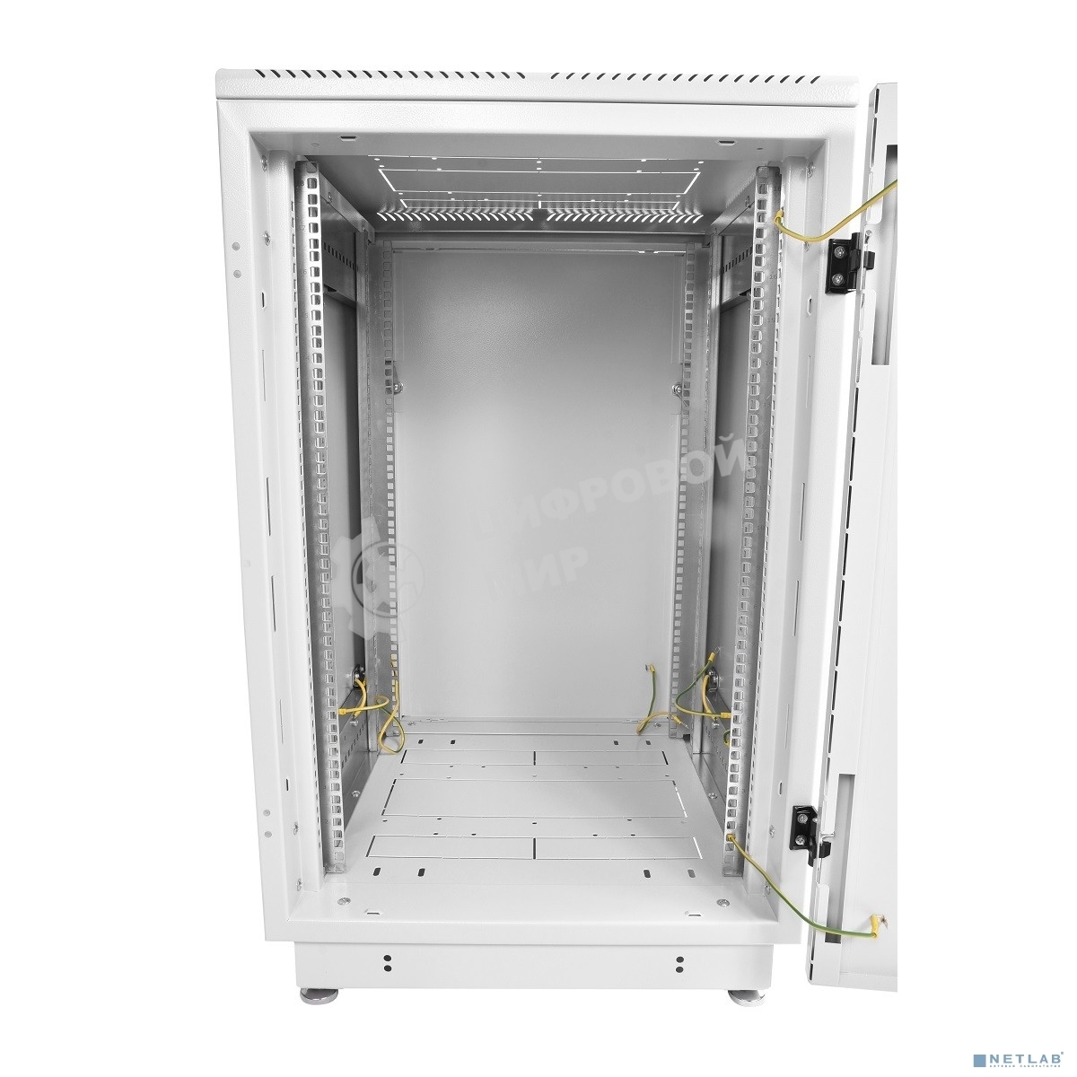 Шкаф телеком. напольный 18U (600x800) дверь металл (ШТК-М-18.6.8-3AAA) (2 коробки)