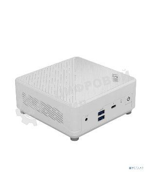 Неттоп MSI Cubi 5 1M-465BRU Core 3 100U (1.2) Graphics CR без ОС 2xGbitEth WiFi BT белый (936-B0A822-465)