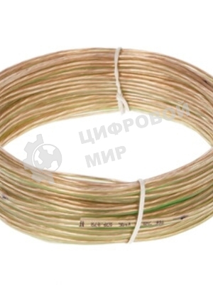 Акустический кабель Cablexpert CC-TC2x0,5-10M, прозрачный, 10 м, бухта