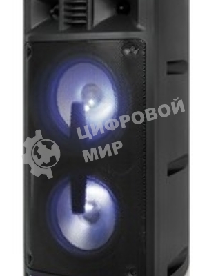 Портативная колонка BBK BTA1212 черный 10W 2.0 BT 10м 1800mAh