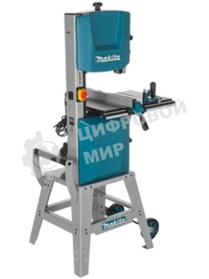 Пила Makita LB1200F ленточная [LB1200F] 900Вт,400\800м\мин,рез-165х305мм,81.2кг,кор,стол на ножках,подсв,угл направляющая+5полотен