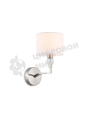 Настенный светильник Ambrella light LH71125 SN/WH никель/белый E14 max 40W 220*140*250