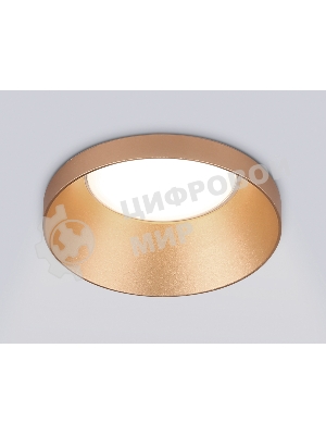 Встраиваемый точечный светильник Ambrella light TN102803 GD золото GU5.3 D71*34