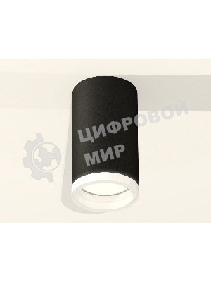 Светильник Ambrella Light XS6323040 SBK/FR черный песок/белый матовый MR16 GU5.3 (C6323, N6245)