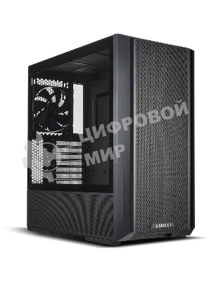 Компьютерный корпус Lian-Li Lancool 216 (без RGB) черный без БП ATX 2xUSB3.0 audio bott PSU