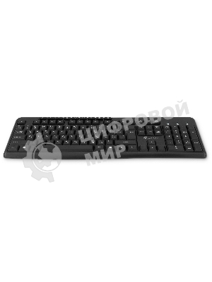 Клавиатура Oklick K225W беспроводная, радиоканал, чёрный