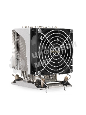 Кулер ExeGate ESNK-P0080AP4.PWM.4U.4189.Cu (Al+Cu, 4U, 6 тепл. трубок, LGA4189, Narrow, TDP 350W, PWM, 1300-3800RPM, 2 ball bearing, 4pin, 36.74db, на защелках, с термопастой, RET)