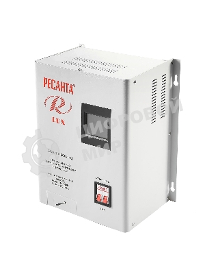 Стабилизатор напряжения Ресанта АСН-10000Н/1-Ц электронный однофазный серый