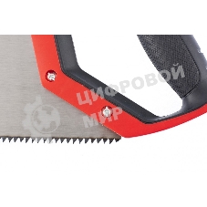 Ножовка Matrix по дереву,450 мм,зуб 2D,каленый крупный зуб 5-6 TPI,двухкомп.рук-ка MASTER