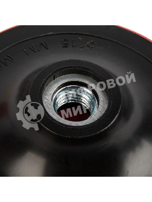 Насадка для дрели и УШМ Сибртех с липучкой, 115 мм, с адаптером c М14 на d8